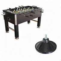5 Inch Pool Table Legs, Leveling Feet for Air Hockey And Soccer Tables juoda