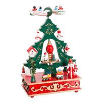 Iš medžio muzikinis žaislas (aukštis 24 cm) Christmas Tree – Casa Selección