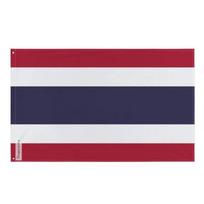 Tailando vėliava – 60 x 90 cm – Atsparus poliesteris – 2 metalinės kilpos – Naudojimui patalpose / lauke – Pikselių forma gryna