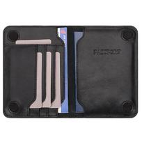 Stylish Passport Holder Durable Wallet Leather Credit Back Card Organizer for Business and Vacation juoda
