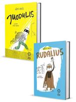 KNYGŲ RINKINYS. Vaikai SUPERHEROJAI: Rudalius + Juodulis - Hakon Ovreas
