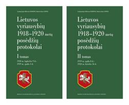 Lietuvos vyriausybių 1918-1920 metų posėdžių protokolai, 1 ir 2 tomai