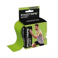 Kineziologinis teipas PINO TAPE Sport. 5 cm x 5 m. laimo žalia