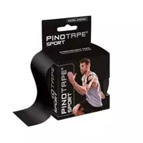 Kineziologinis teipas PINO TAPE Sport. 5 cm x 5 m. juodas