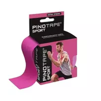 Kineziologinis teipas PINO TAPE Sport. 5 cm x 5 m. rožinis