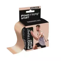 Kineziologinis teipas PINO TAPE Sport. 5 cm x 5 m. kūno spalvos