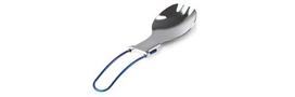 Turistinis šaukštas-šakutė GSI Outdoors Glacier Folding Spork, 15.5 cm