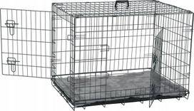 Narvas šunims Zolux Nomad 2in1, 91x60x66 cm, juodas