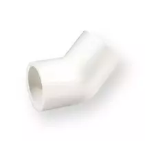 Alkūnė 417-005, PVC-U, 1/2"x 45°, klijuojamas vidus