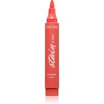Oriflame The One Stain & Stay ilgai išliekantys lūpų dažai pieštuke atspalvis Melon 2.5 g