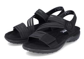 Basutės moterims Rieker 64870-02, juodos