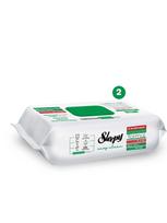 Drėgnos servetėlės Sleepy white soap (su baltuoju muilu) 100 vnt.