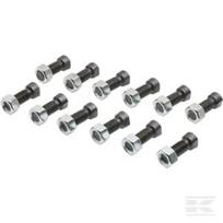 Varžtų paketas 12x 1/2x40 C2F + veržlės TB94031