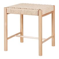 Iš tuopos masyvo taburetė natūralios spalvos Abano – House Nordic