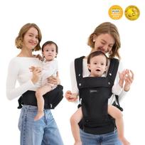 Momcozy nešioklė su klubų sėdyne MoveFit2, Black