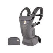 Ergobaby Omni Breeze ergonominė kūdikio nešioklė iki 20 kg, Graphite Grey