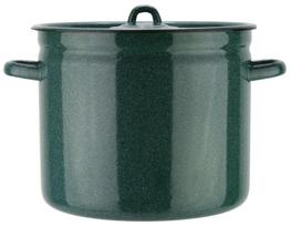 Puodas emaliuotas 24cm 9.2L s/d GREEN AL