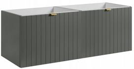 Vonios spintelė, pakabinama, žalias HARMO 120 x 45 x 43 cm