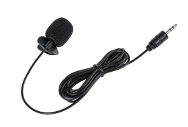 Mikrofonas su spaustuku ant 3.5 mm lizdo kabelio 2 m