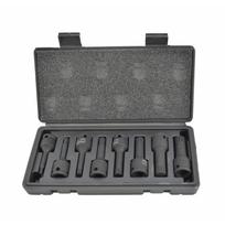 Smūginių galvučių komplektas AWTools AW38782BL; 1/2''; M5-M18; 8 vnt.