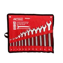 Kombinuotų veržliarakčių komplektas AWTools AW39814; 6-12 mm; 12 vnt.