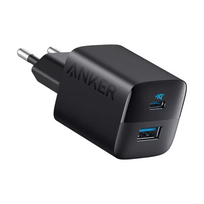 Anker 323 Dual USB USB-C Charger Black