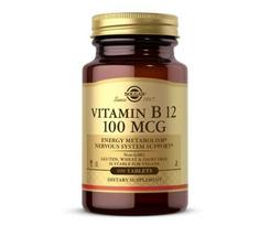 Solgar - Vitamin B12, 100 mcg, 100 Tablets