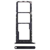 Skirta Samsung Galaxy A05s SM-A057 Originalus SIM + SIM kortelės dėklas + Micro SD kortelės dėklas juoda