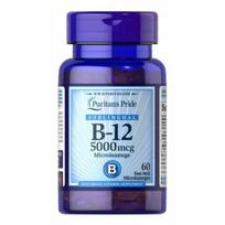 Puritan's Pride - Methylcobalamin Vitamin B-12 5000 mcg. 30 Microlozenges