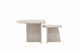 Kavos staliukas Sala 60 cm, 40 cm, beige