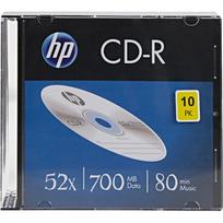 HP CD CD-R 700MB 52x 10pc(s)