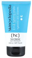 SKINCYCLOPEDIA su drėkinamuoju kompleksu, hialurono rūgštimi, keramidais ir niacinamidu veido prausiklis, 150 ml