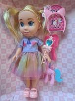 Interaktyvi lėlė su tiulio sijonu, 26 cm, Love Doll