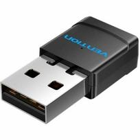 Vention USB Wi-Fi Dviejų Juostų Adapteris 5G (taip pat palaiko 2.4G) Juodas