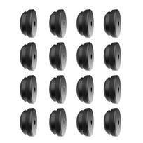 16PCS Heat Resistant Rubber Plugs For Gas Stove Screw Protection and Hob Safety Caravans Cooker Replacement Parts