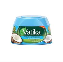 Tropinio kokoso formavimo plaukų kremas (65 ml) | Skatina apimtį ir tankumą | Maitinantys Vatika aliejai | Smulkiems ir negyviems plaukams 65 mL