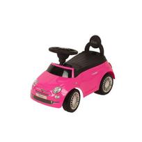 Paspiriama mašinėlė BabyTrold Fiat 500, rožinė