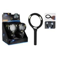 Didinamasis stiklas su LED FX LIGHT, Ø8,5 cm