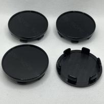4 vnt./daug 54 mm automobilio ratlankio centriniai dangteliai Automobilio ratlankio dangtelio emblemos Dangteliai Automobilio aksesuarai Tinka 50 mm plokščiam logotipo lipdukui juoda