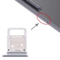 Samsung Galaxy Tab S6 SM-T860 SIM kortelės dėklas + Micro SD kortelės dėklas (sidabras) sidabras