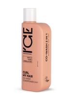 ICE PROFESSIONAL Valomasis kondicionierius garbanotiems plaukams, 250 ml