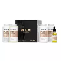 Set Revox B77: Plex Bond Step 3, Hair Cream Treatment, Anti-Breakage, 260 ml + Plex Bond Step 4, Hair Shampoo, For Strengthening, 260 ml + Plex Bond Step 5, Hair Conditioner, Restores, 260 ml + Plex Bond Step 6, Hair Cream Treatment, Repairing, 260 ml + P