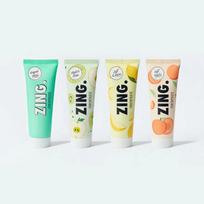 ZING Hap+ balinančių dantų pastų rinkinys su dėžute, 4 x75ml.+ Dovana ZING dantų siūlas 1 vnt.