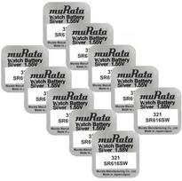 Baterija - Murata 321 SR616SW 1.55V Sidabro Oksido 10 vnt.