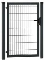 Varteliai su dviems stulpais 1230x1000 mm (Ral7016)