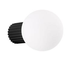 Sollux SL.1712 - Sieninis vonios šviestuvas HALO 1xG9/8W/230V IP44 juoda