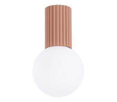 Sollux SL.1733 - Lubinis vonios šviestuvas HALO 1xG9/8W/230V IP44 ruda