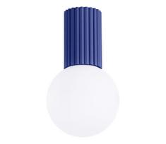 Sollux SL.1738 - Lubinis vonios šviestuvas HALO 1xG9/8W/230V IP44 mėlyna