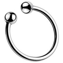 Nerūdijančio plieno gaidžio žiedas ejakuliacijai atidėti (30 mm)
