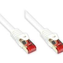 Good Connections CAT6 S/FTP patch network cable, white, 1m